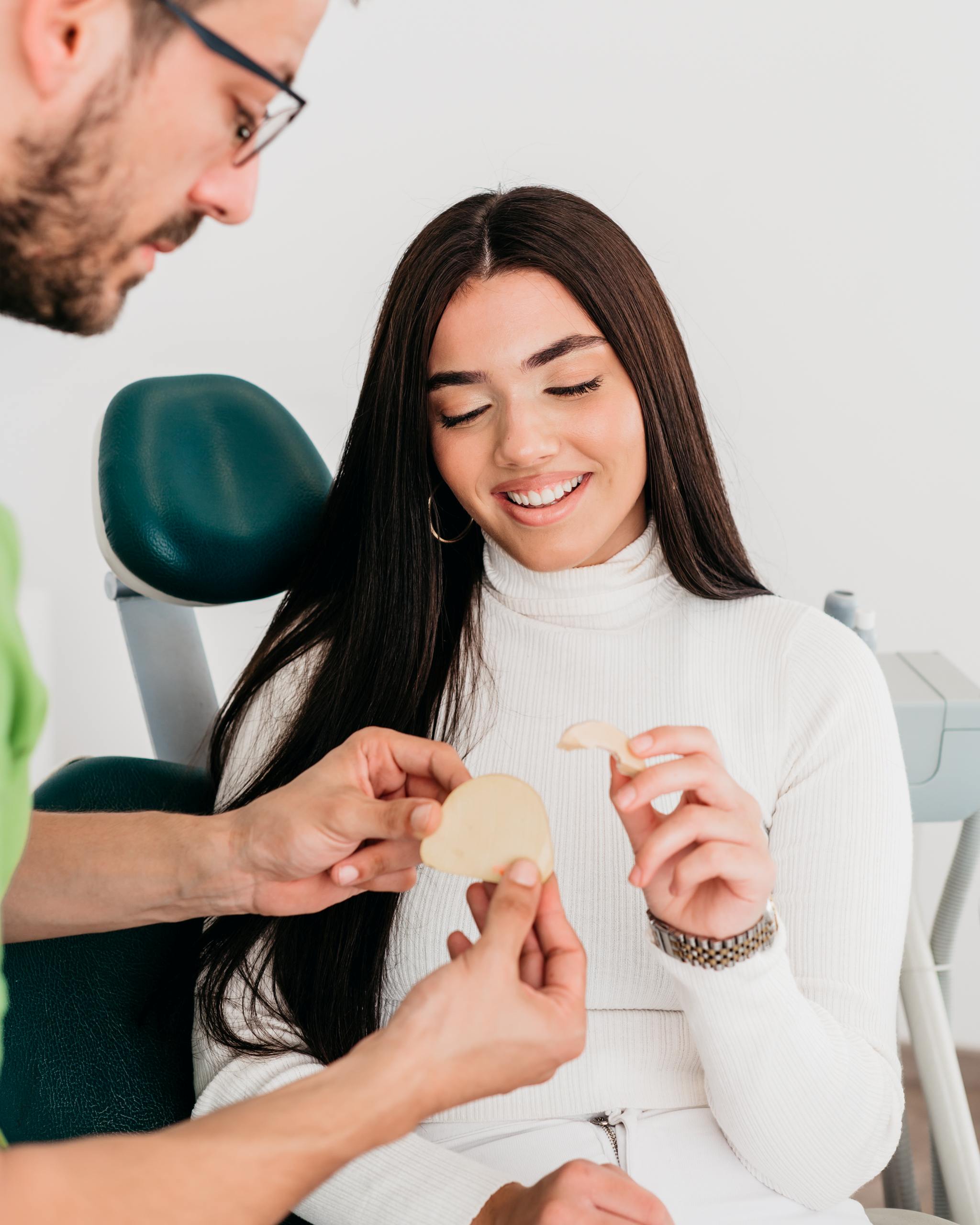 slika žene sa osmijehom